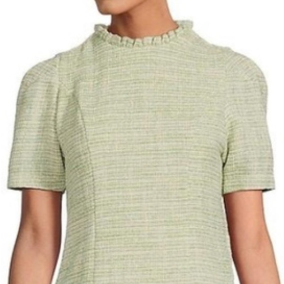 Brand New Nanette Lepore Short Sleeve Tweed Shift Dress - Picture 4 of 16
